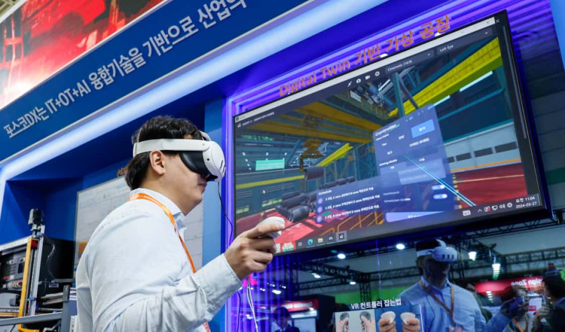 스마트팩토리 크레인 VR 시뮬레이션 1